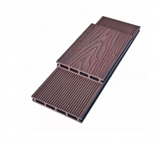 3D Standard Decking - Chocolate